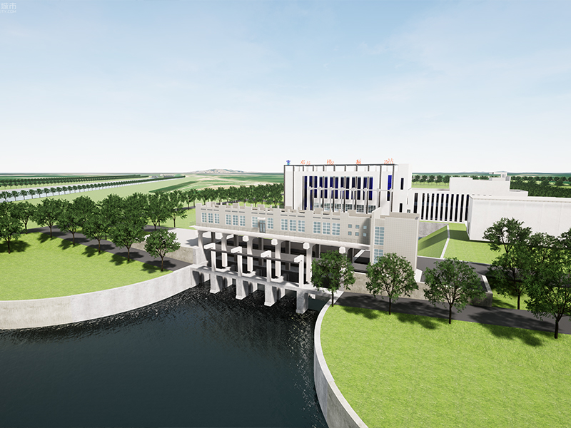 数字孪生南水北调邓楼泵站建设1-完成邓楼泵站基础设施建设，补充视频监控、算例服务器、网络硬盘录像机等硬件设施建设