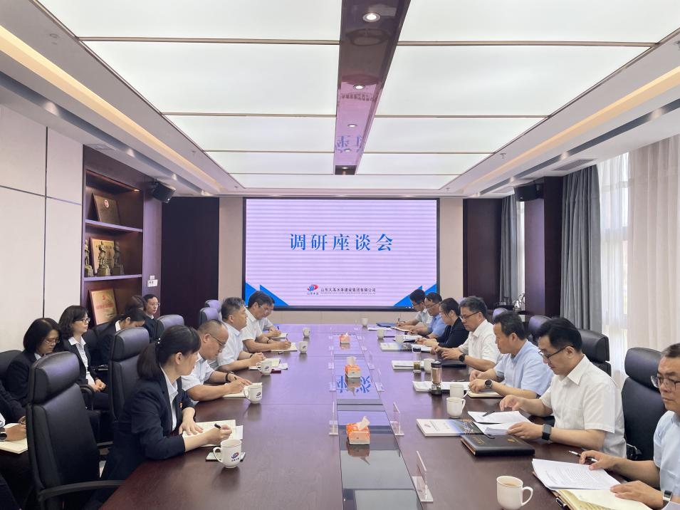 李贵清带队到大禹公司调研