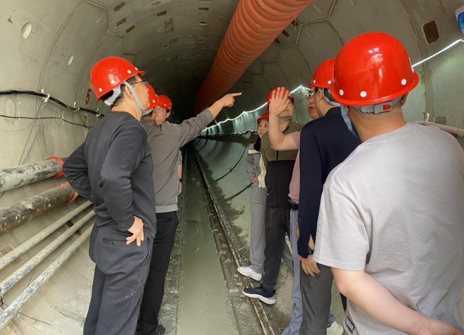 聚焦“一线”|施工概预算院：沂沭河雨洪资源利用东调工程盾构机施工调研