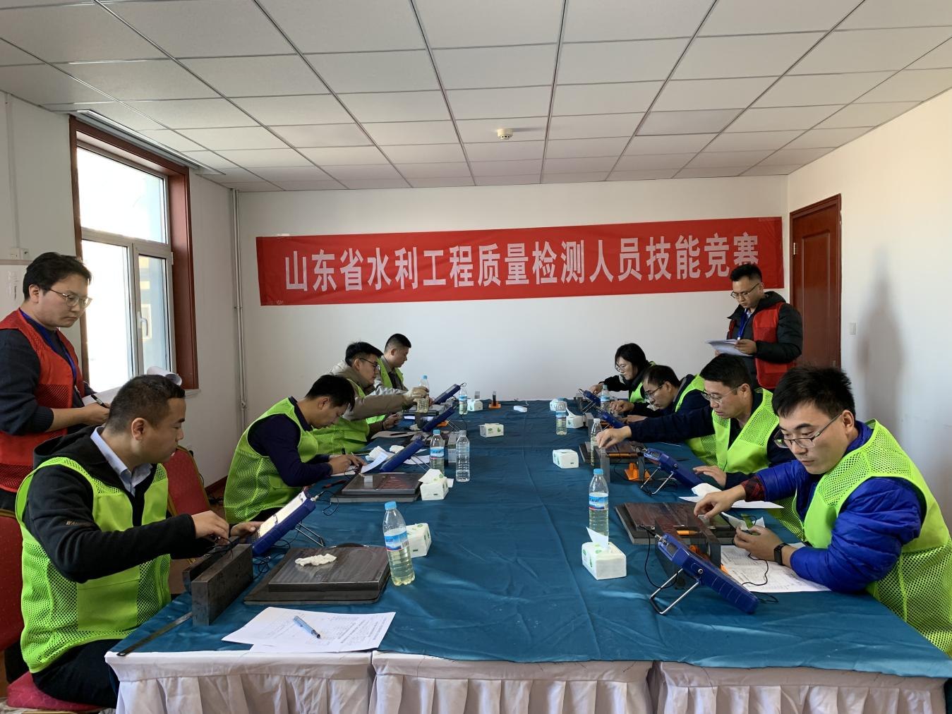 山东省水利工程质量检测人员技能竞赛在试验公司圆满落幕