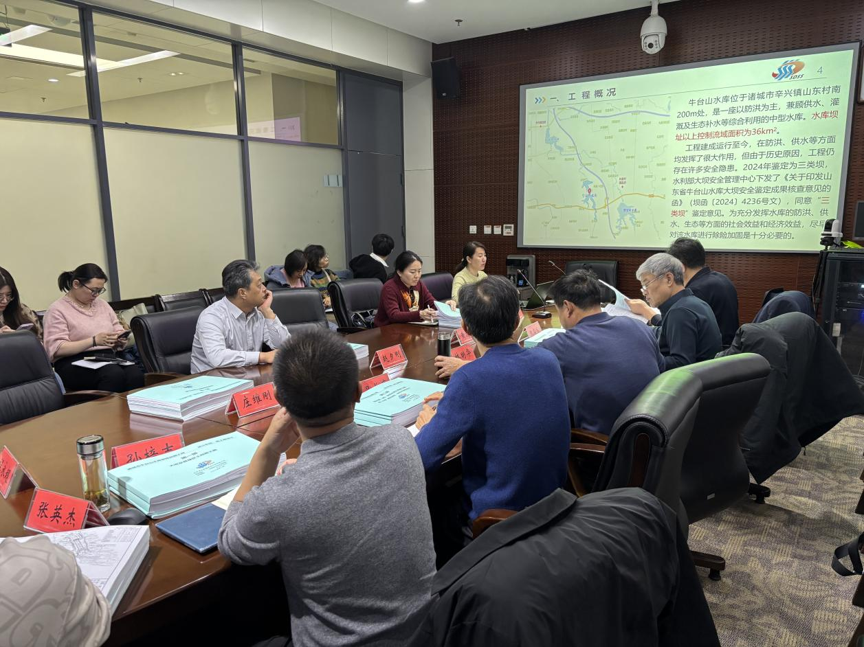 聚焦“一线”|工程设计二院：牛台山水库除险加固工程施工图设计通过技术审查